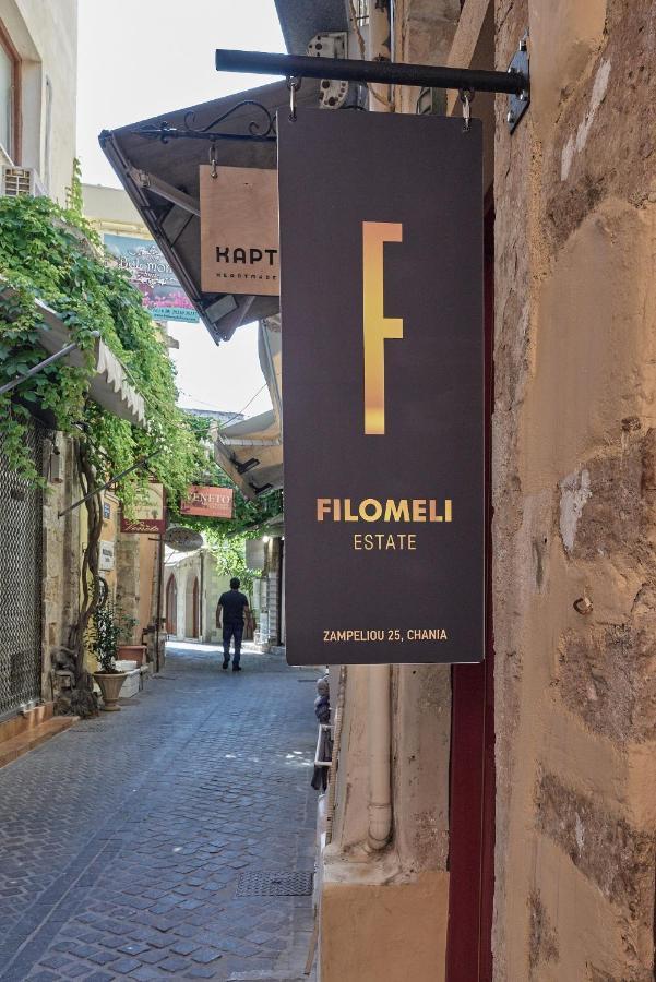 Filomeli Estate Apartman Hriszí Aktí Haniá Kültér fotó